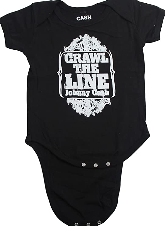 Johnny Cash Baby One Piece Body Suit