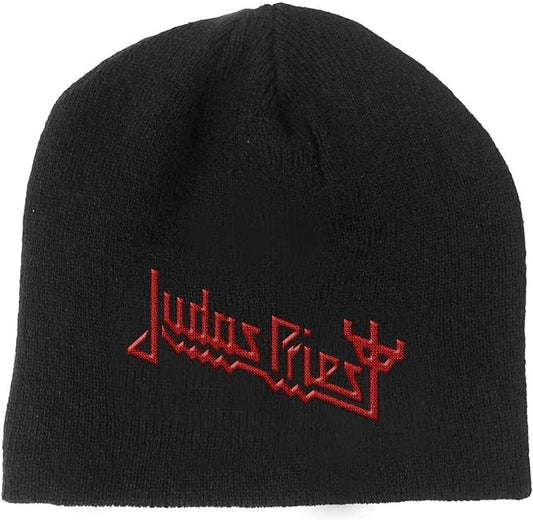 Judas Priest Logo Beanie Skull Cap Embroidered- Officially Licensed