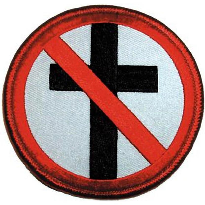 Bad Religion Cross Buster Patch New Rock Band Iron-on Embroidered Iron on