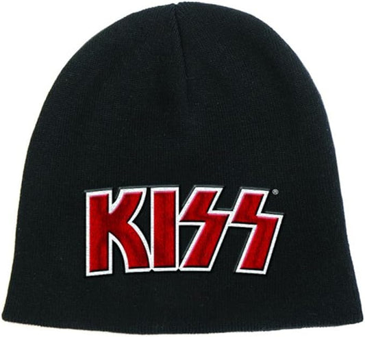 KISS Band Logo Beanie Skull Cap Embroidered- Officially Licensed