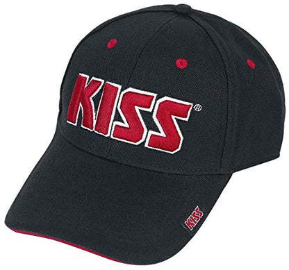 KISS Logo Cap Velcro- Officially Licensed