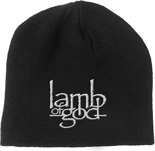 Lamb of God Logo Beanie Skull Cap - Officially Licensed