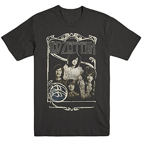 Led Zeppelin 1969 Band Photo Tshirt