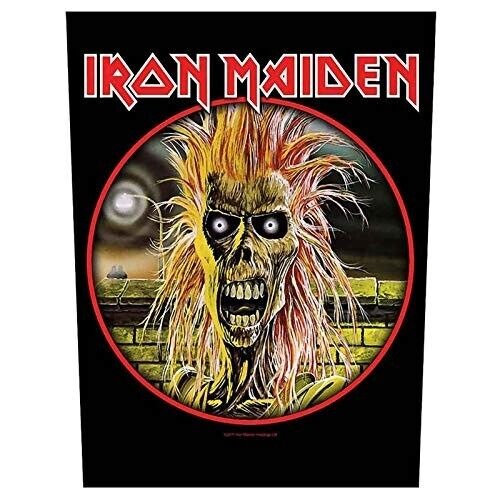 Iron Maiden Eddie Applique Sew On Patch - Back Jacket Band Patch 14x11