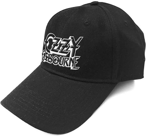Ozzy Osbourne Logo Cap Velcro- Officially Licensed