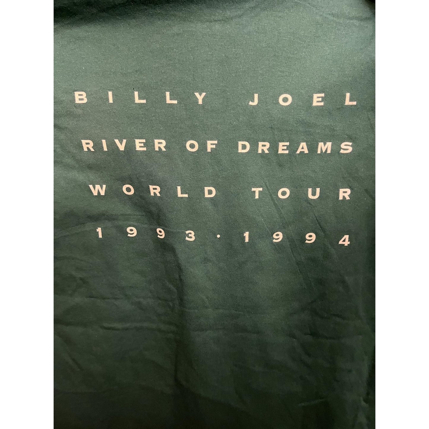 VTG Billy Joel Tour T-shirt River of Dreams World Tour 1993