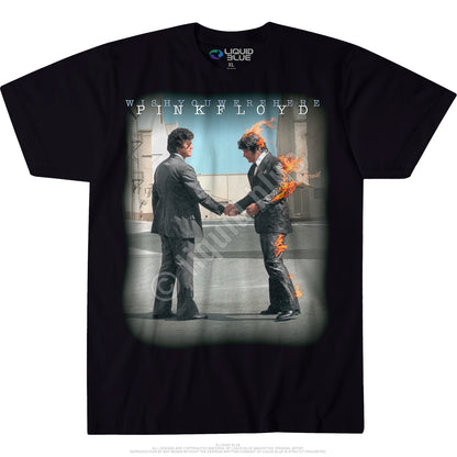 Pink Floyd Wish You Were Here Mens T-shirt Officially Licensed