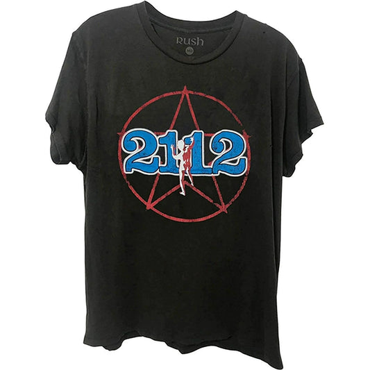 Rush 2112 Album Band Mens T-shirt -Brand New