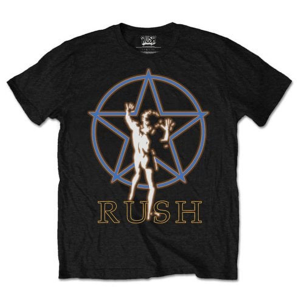 Rush Starman Glow Band Mens T-shirt