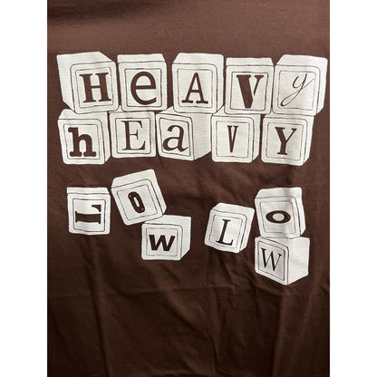 Heavy Heavy Low Low T-shirt - Baby Blocks Tee - M