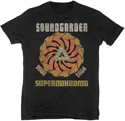 Soundgarden Superunknown Tour 1994 Spiral Mens T-shirt