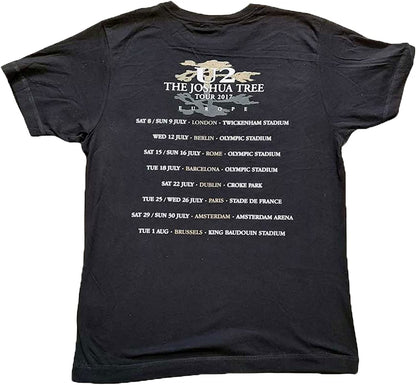 u2 Joshua Tree Album Mens T-shirt Officially Licensed