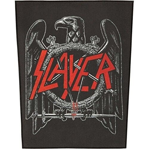 Slayer Eagle Applique Sew On Patch - Back Jacket Band Patch 14x11