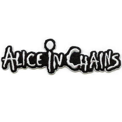 Alice in Chains Text Patch New Rock Band Iron-on Embroidered Iron on