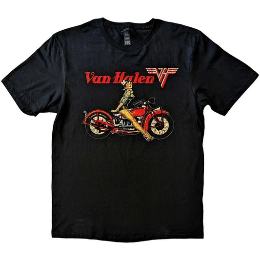 Van Halen Pin Up Biker Tshirt