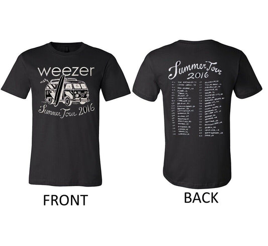 Weezer 2016 Concert Tour 2016 Van Tshirt