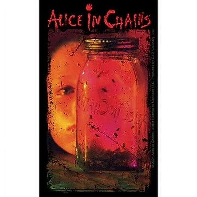 Sticker Alice in Chains Logo 3x5 - C&D Jar of Flies Vinyl Decal Stickers