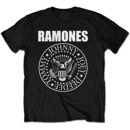 Ramones Seal Band T-shirt - Hey Ho Let's Go - Mens Band Tees