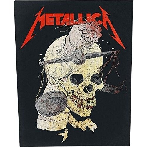 Metallica Harvester Applique Sew On Patch - Back Jacket Band Patch 14x11