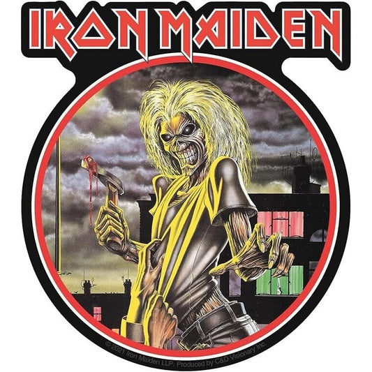 Sticker Iron Maiden Killers 4x4.5 C&D Vinyl Decal Stickers