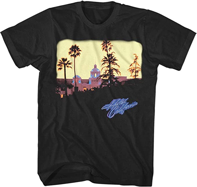 Eagles Band Hotel California T-shirt Officially Licensed