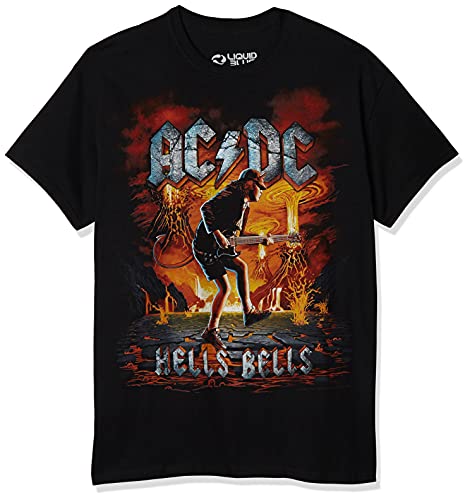 ACDC Rock Eruption Mens T-shirt Officially Licensed
