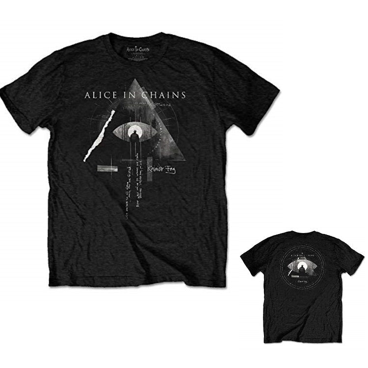 Alice in Chains Fog Mountain Mens T-shirt Officially Licensed
