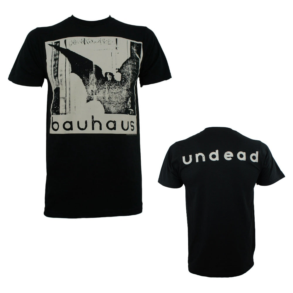 Bauhaus Bat Undead Mens T-shirt – Official