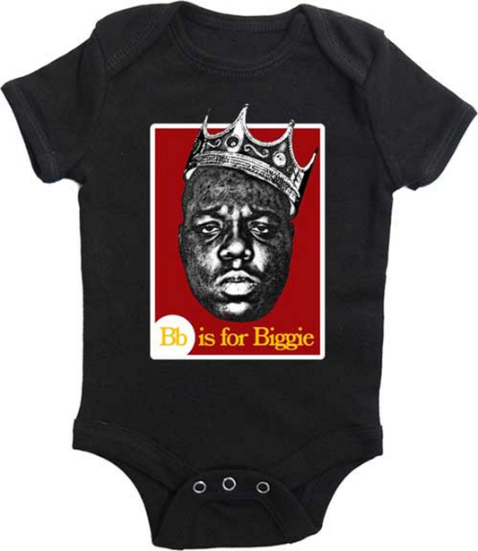 Notorious B.I.G. One Piece - Biggy Smalls Bodysuits for Babies
