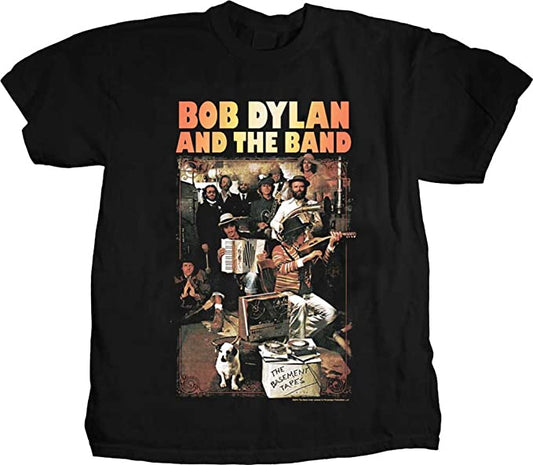 Bob Dylan The Basement Mens T-shirt Officially Licensed