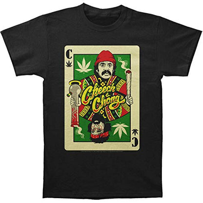 Cheech & Chong (WHISKEY LABEL) Mens T-shirt Officially Licensed