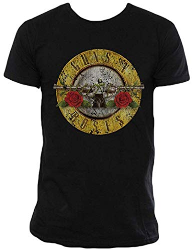 Guns n Roses AFD Skulls (3 dudes) Mens T-shirt Officially Licensed