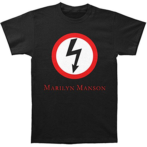 Marilyn Manson Classic Bolt Mens T-shirt Officially Licensed