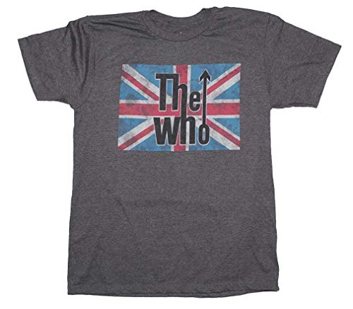 Who Union Jack Mens T-shirt Officially Licensed