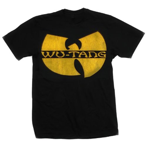 Wu Tang Distressed Logo Mens T-shirt Officially Licensed