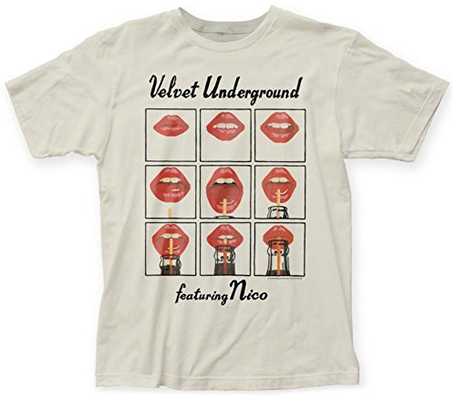 Velvet Underground Featuring Nico Distressed Mens T-shirt Officially Licensed