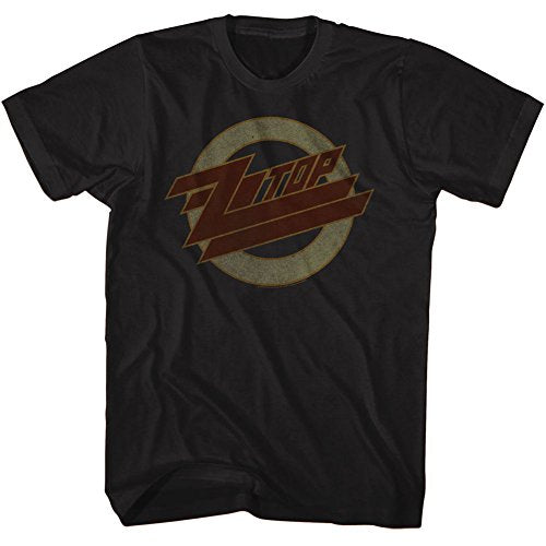ZZ TOP LOGO FADE Mens T-shirt Officially Licensed